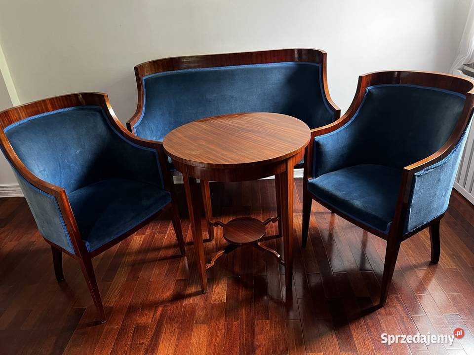 PAŁACOWY KOMPLET KAWOWY W STYLU EMPIRE DO Warszawa