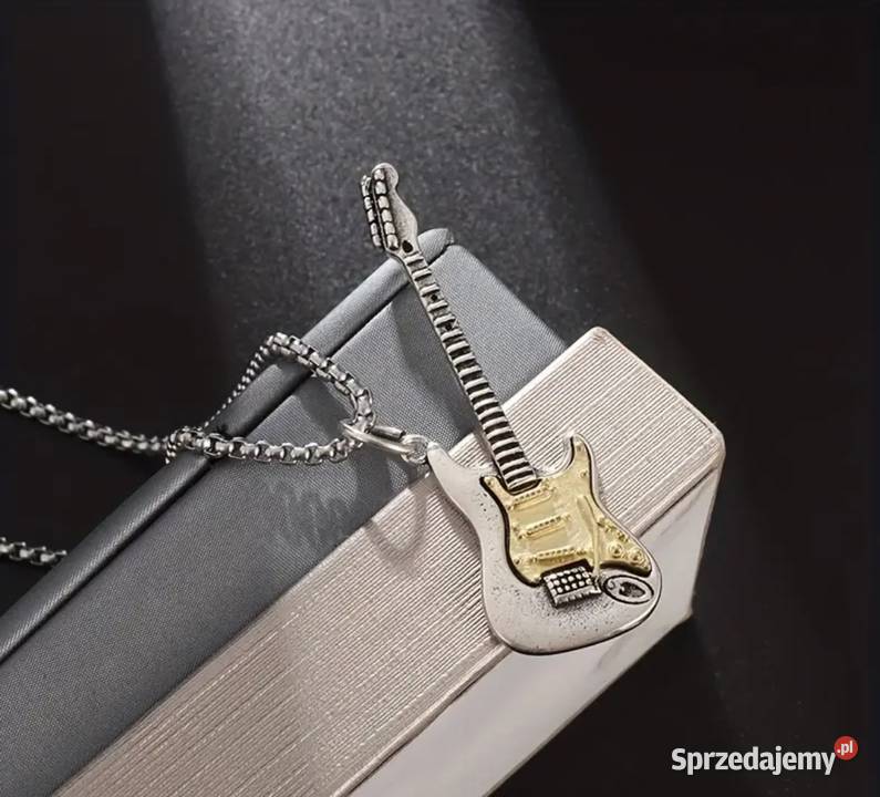 Fender przywieszki naszyjnik gitara stal świętokrzyskie Starachowice