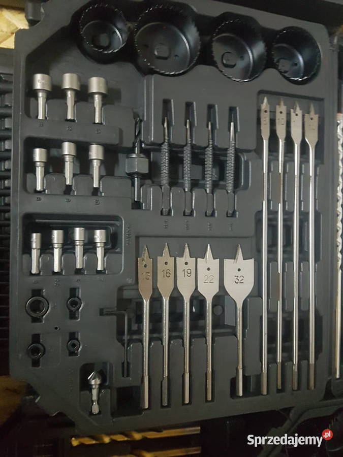 ZESTAW KOMPLET WIERTEŁ DŁUT BITÓW OTWORNIC 300 Głogowa sprzedam