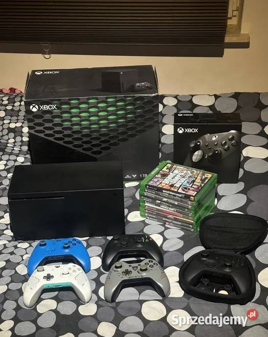 XBOX Series X 1TB I 5 padów I Gry I Gwarancja