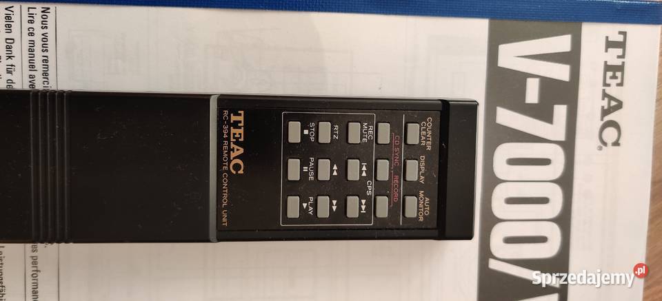 Magnetofon Teac V 7000 Stan Idealny Piastów