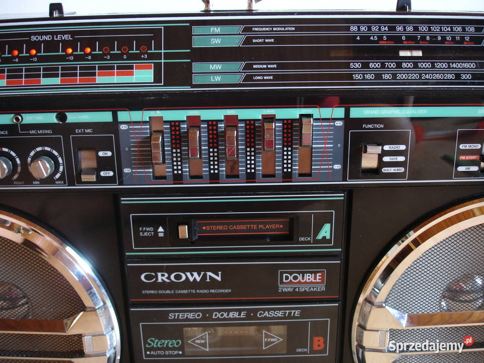 Radiomagnetofon CROWN SZ5100 Zielona Góra