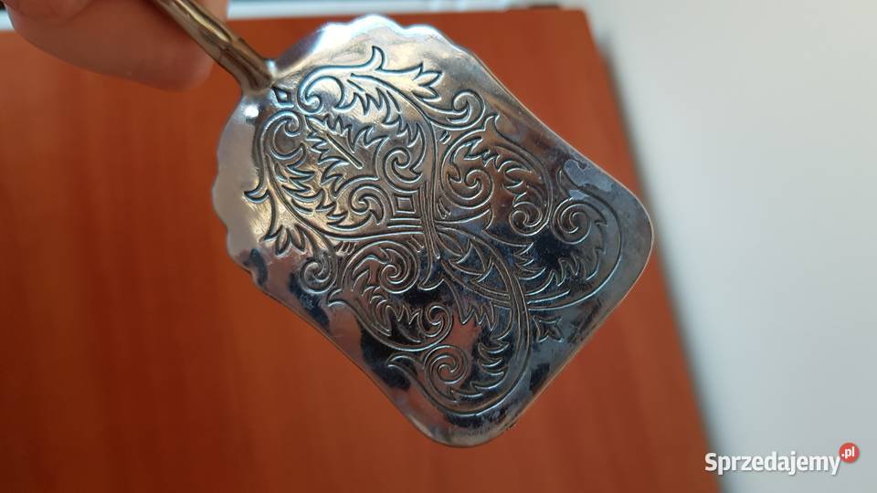 Stare platerowane szczypce do ciasta ciastek Dąbrowa Górnicza