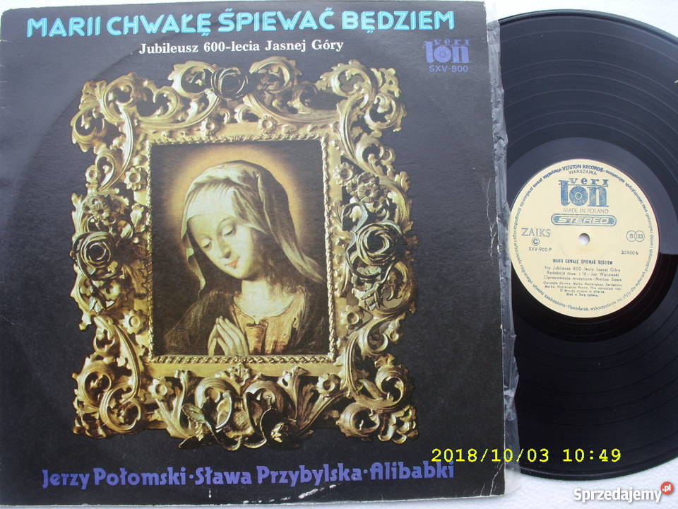 MARII CHWALE SPIEWAC BEDZIEM LP winyl dolnośląskie