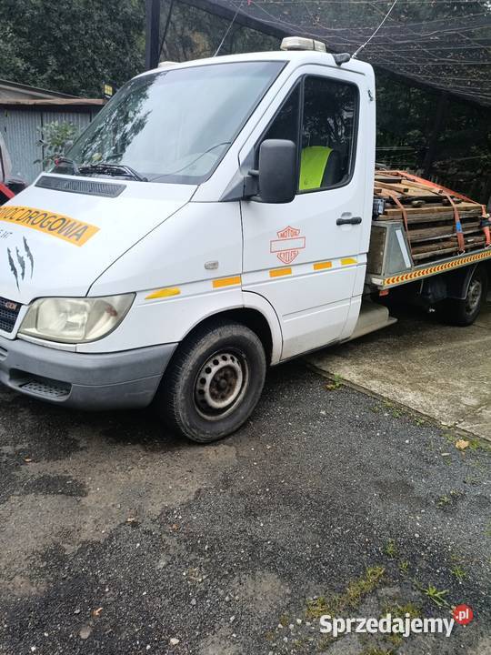 Sprzedam lawetę Mercedes sprinter 311 Nowy Sącz