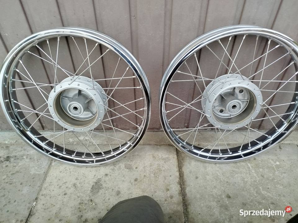 Koła wsk nierdzewne szprychy obręcze bez graweru Przyłęk