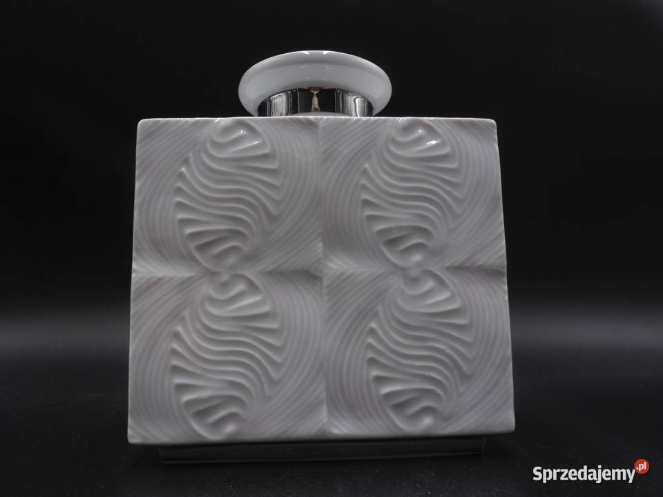 Wazon biały WALLENDORF porcelana Raszków