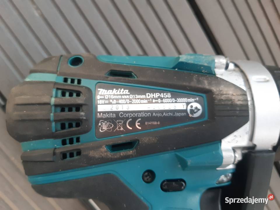 Wkrętarka Makita DHP 458 org japan Stary Sącz