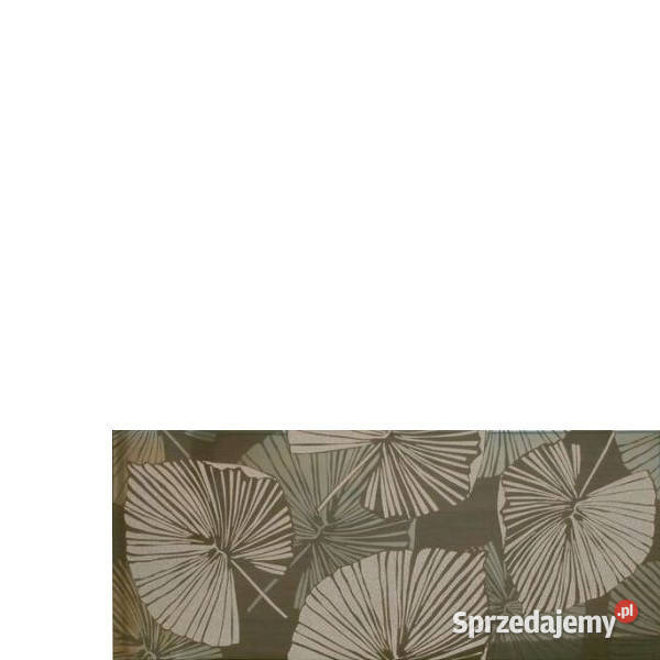 Dekor Ismena brąz Liście Centro 25 x 60 Cerrol sprzedam