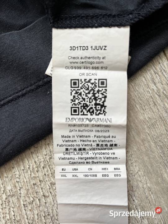 Polo męskie Emporio Armani Gliwice