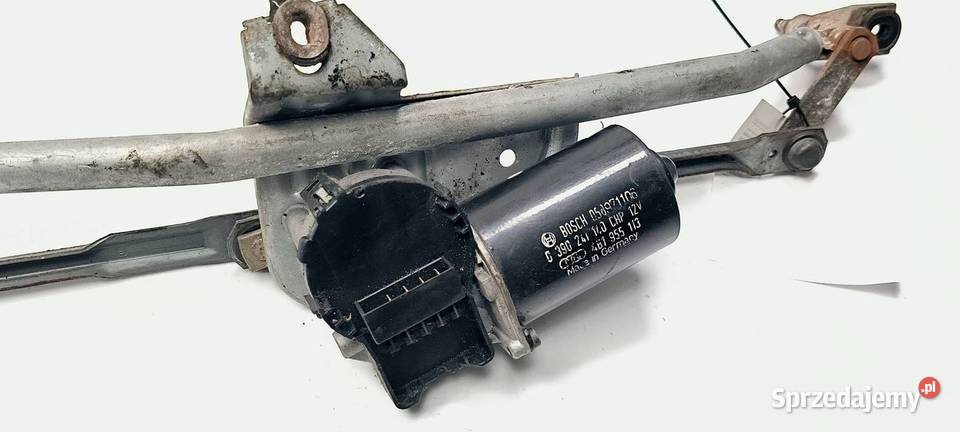 MECHANIZM WYCIERACZEK PRZÓD AUDI A6 C5 4B1955113 osobowe Części samochodowe Lipno