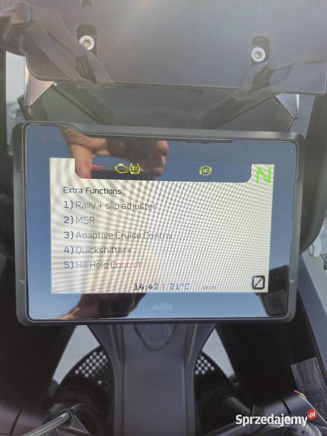 Sprzedam KTM 1290 SAS z 2021 r elektryczny starter Motoryzacja mazowieckie Karolino