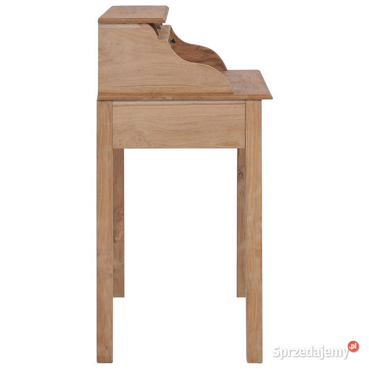 Biurko 90x50x100 lite drewno tekowe WM282851 Pozostałe Warszawa