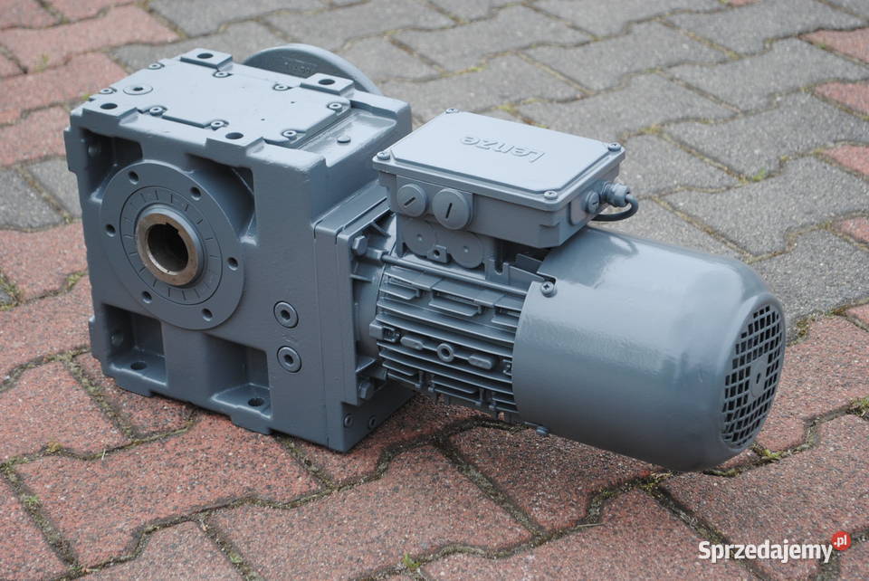 Motoreduktor kątowy 075kw 81obrmin z hamulcem Kargowa