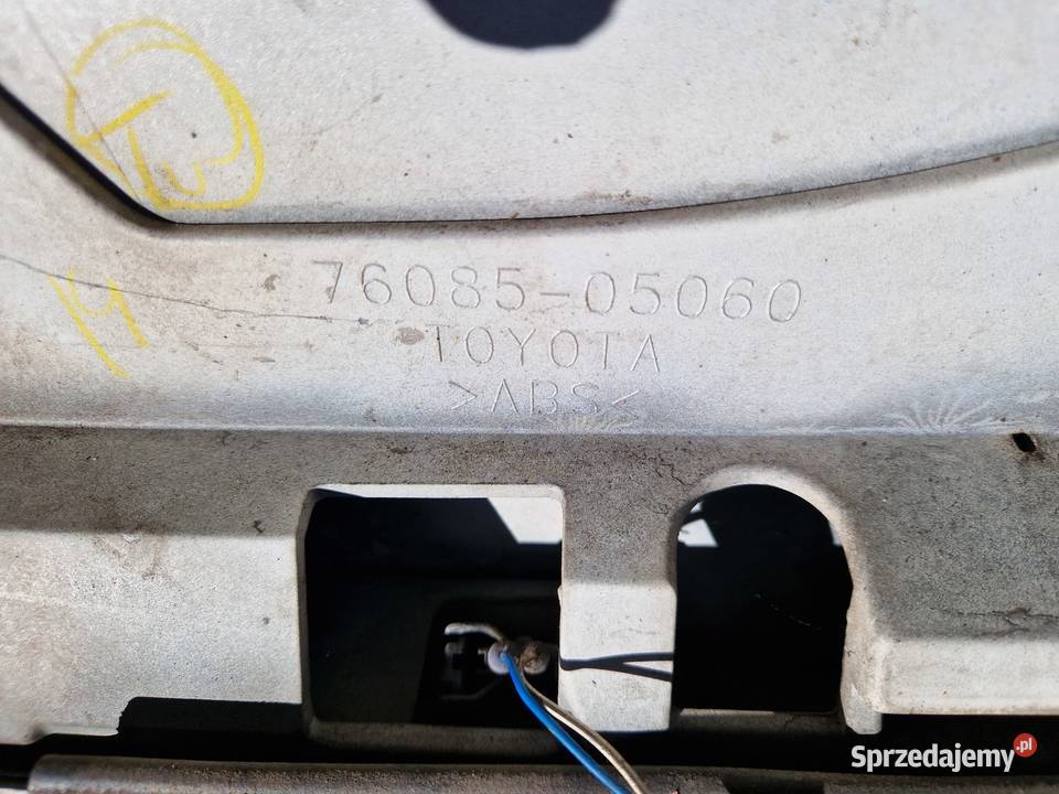 Spoiler Lotka Klapy Toyota Avensis III T27 Piaseczno