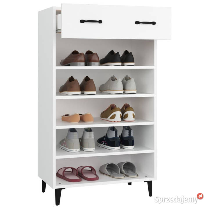 Szafka na buty biała 60x35x105 materiał Warszawa sprzedam