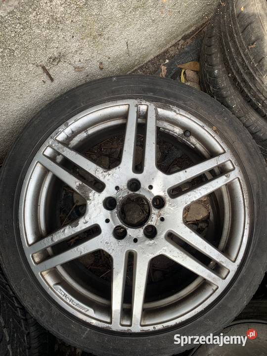 Alufelgi komplet Mercedes 5x112 amg Września