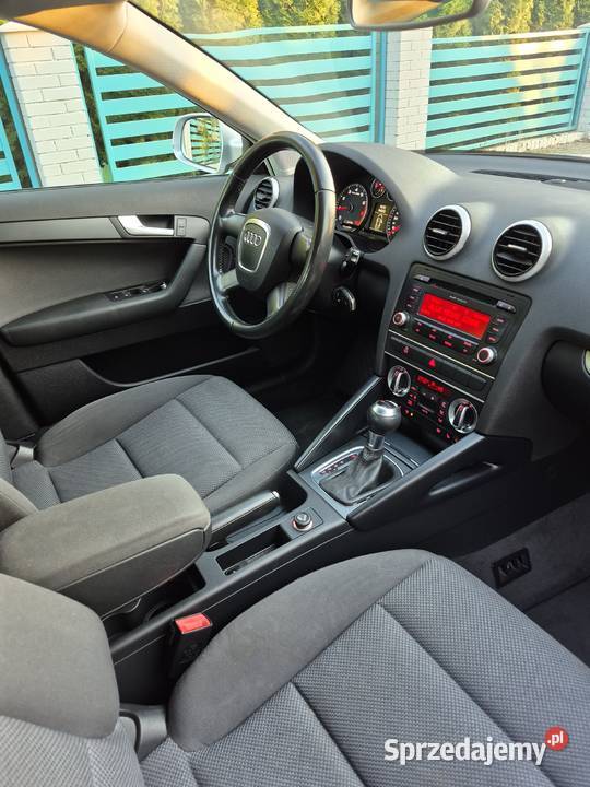 Audi A3 8P 16 Automat 16 benz Bezwypadkowa serwisowany w ASO A3 Stargard