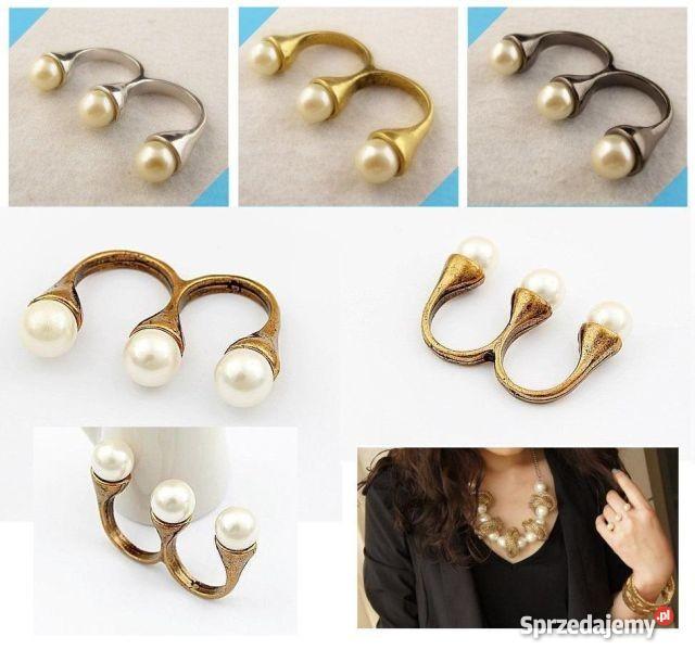 kastet na dwa trzy cztery palce double ring conn Rytel