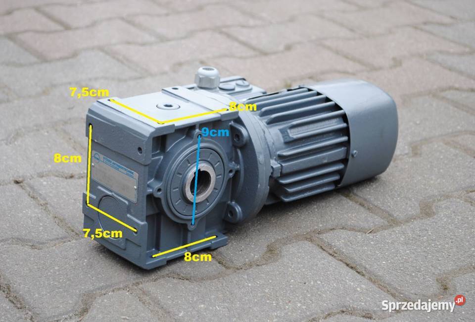 Motoreduktor kątowy STOBER 018kw 91obrmin lubuskie Kargowa