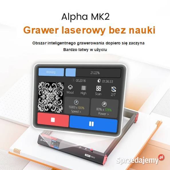 Maszyna do grawerowania AlgoLaser Alpha MK2 20W Skierniewice