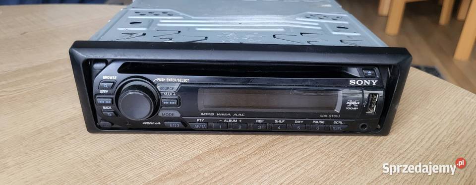 Radio SONY CDXGT31U USB CD Mp3 Tczew