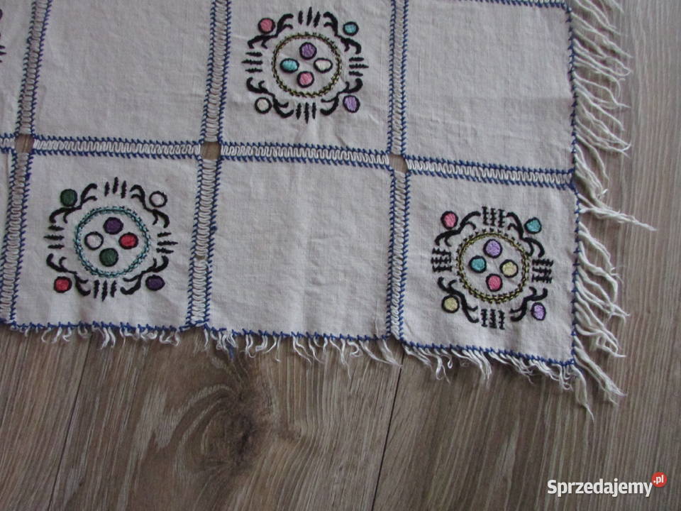 obrus haftowany kolorowy Kraków