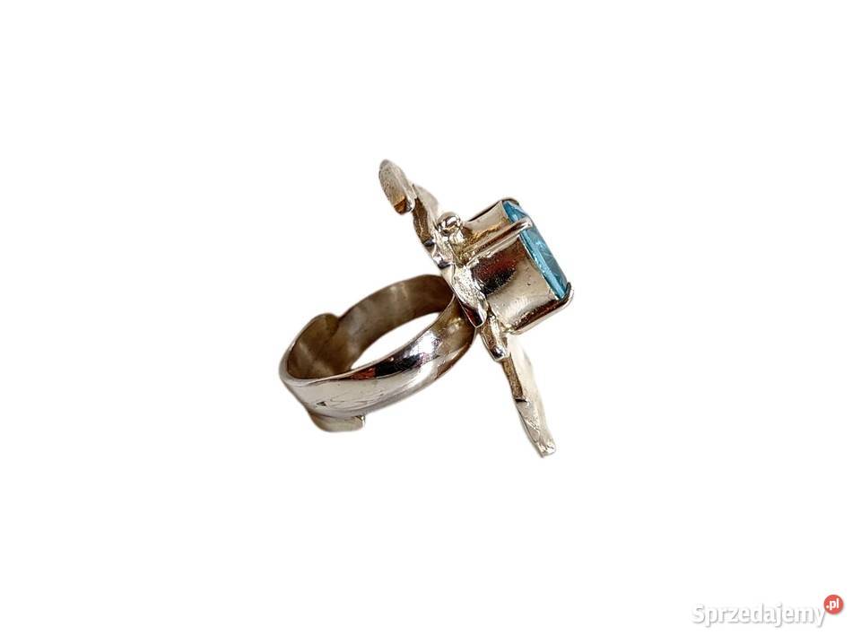7378 Ekstrawagancki Blue Topaz Srebro Kędzierzyn-Koźle sprzedam
