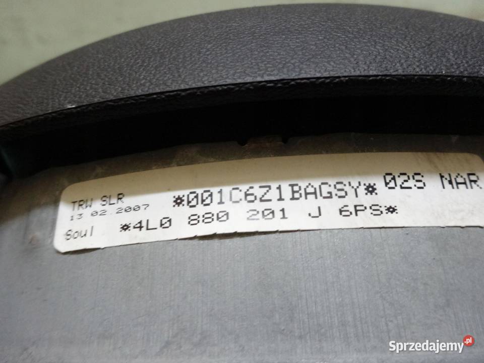 AUDI Q7 4L I 07r AIRBAG poduszka kierowcy