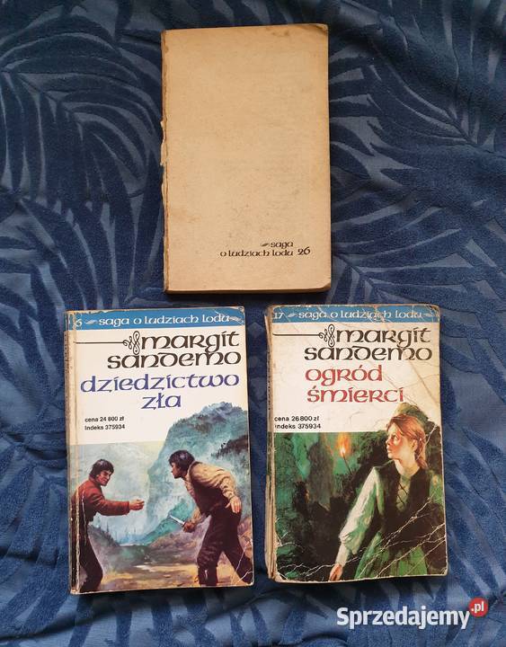 Saga o Ludziach Lodu Margit Sandemo wybrane tomy Kraków