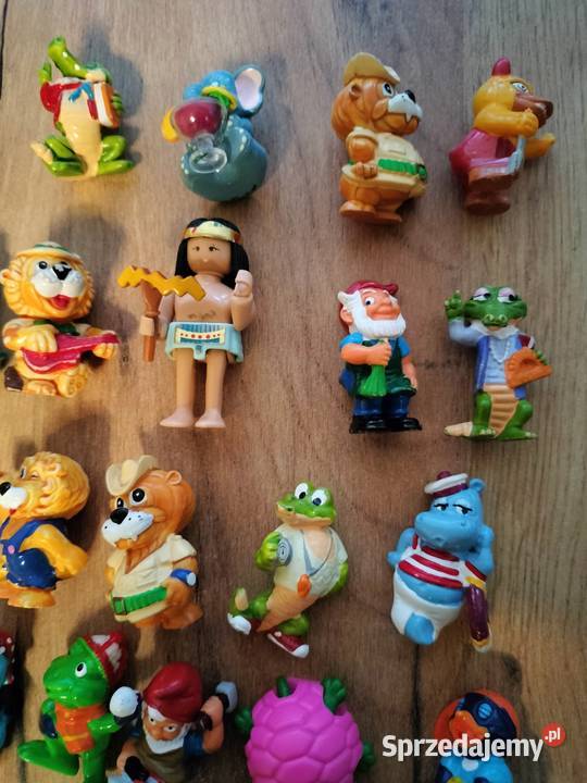 Różne małe figurki zestaw zachodniopomorskie