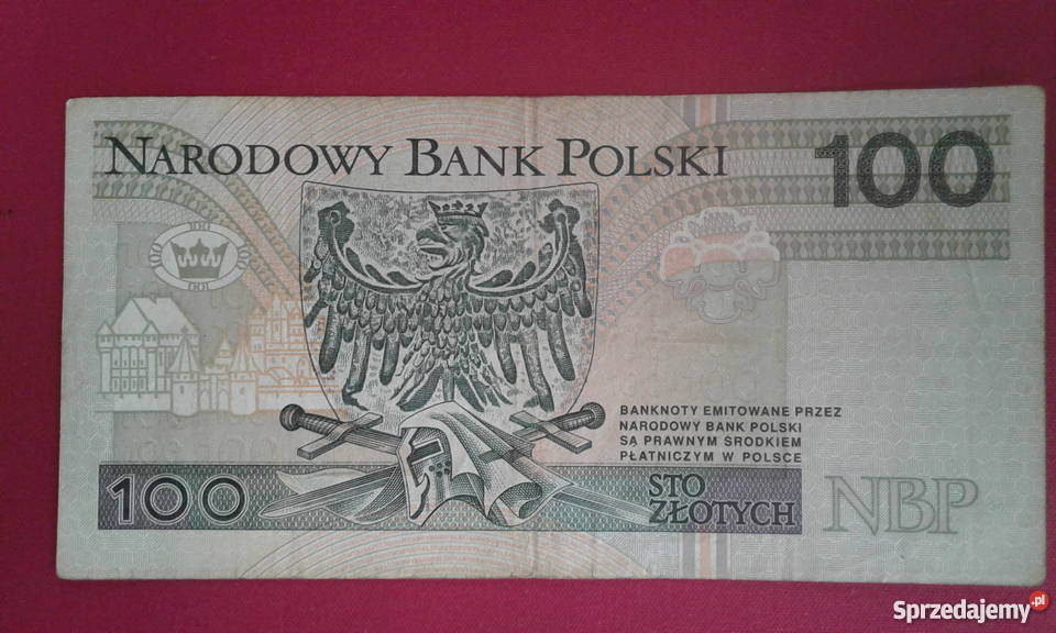 Banknot kolekcjonerski zastępczyseria Y1 Konin