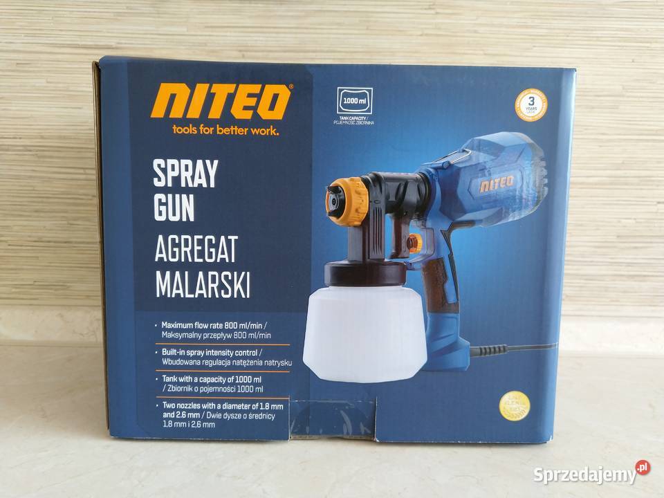 NAJTANIEJ Agregat Malarski Pistolet Do Malowania Zabrze sprzedam