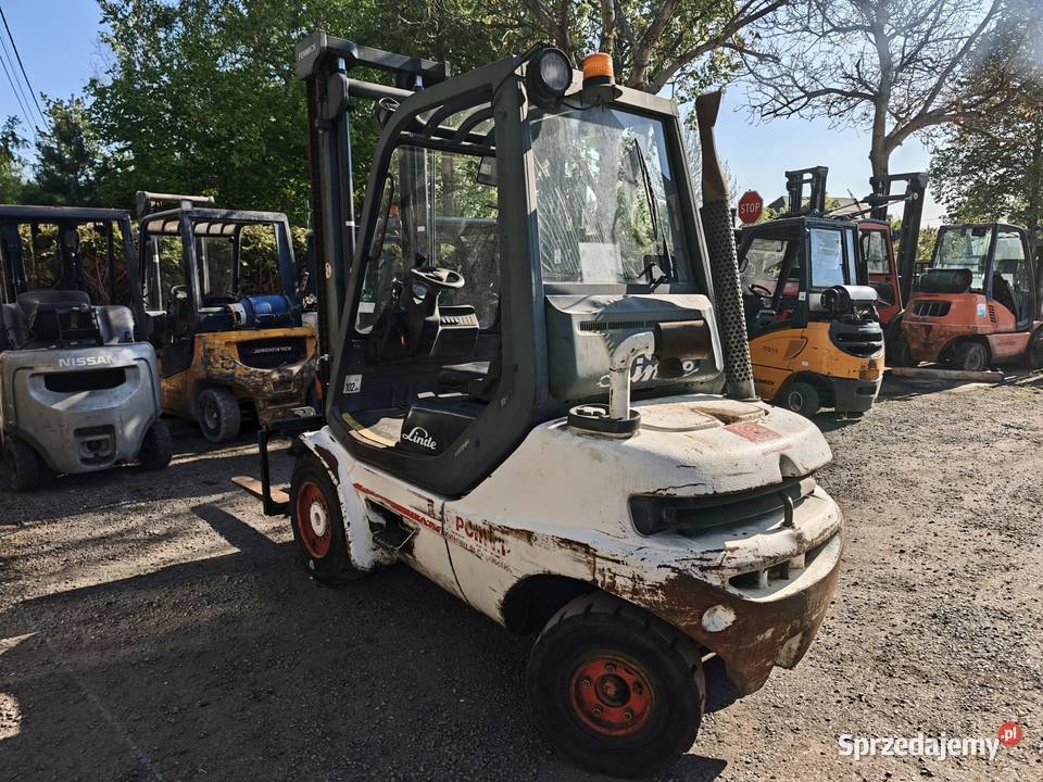Wózek widłowy Linde H30D 2002r Diesel duplex świętokrzyskie Suchedniów
