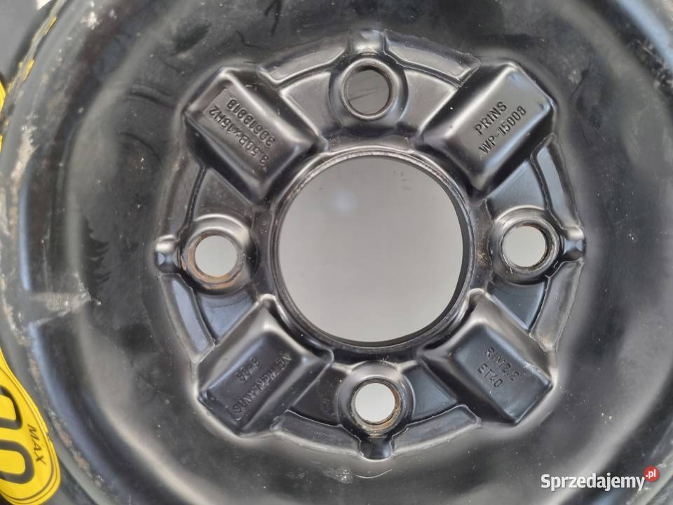 KOŁO DOJAZDOWE Volvo S40 I V40 I 12590 R15 Koła Chełm