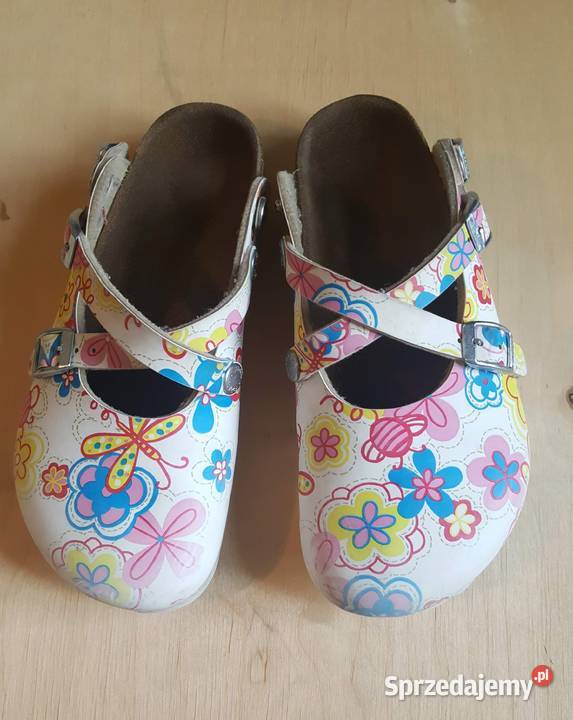 Klapki BIRKIS r 33 20cm Kraków