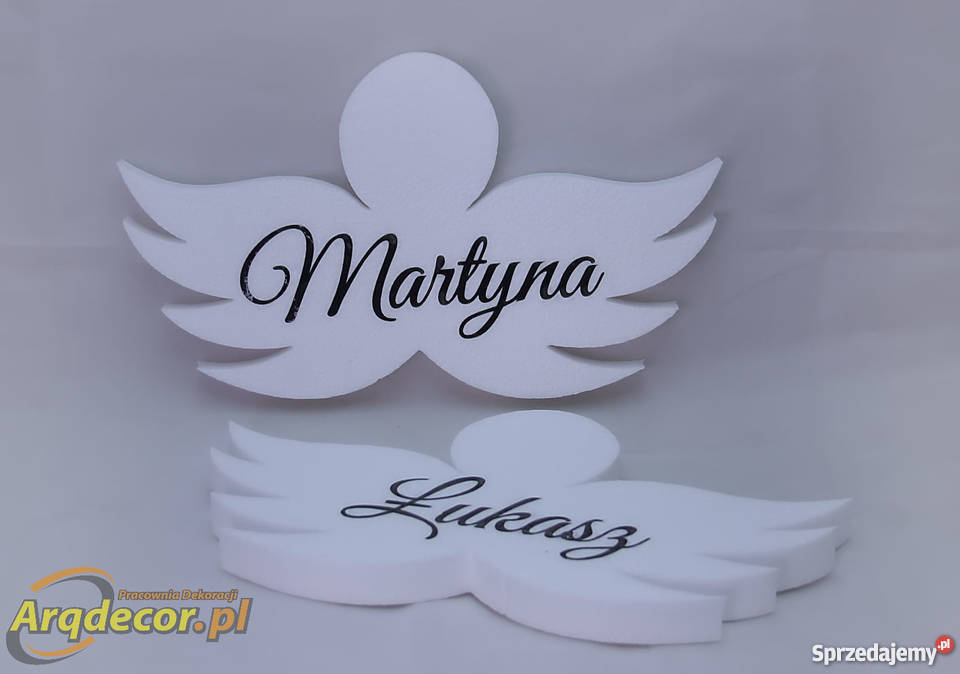 SkrzydełkaAniołki dekoracje komunijne Dębna