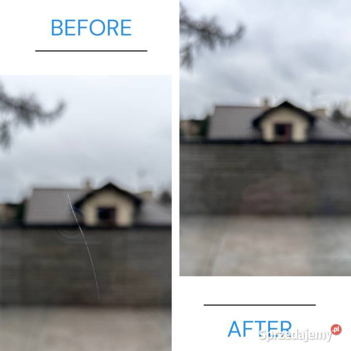 FIX GLASS Polerowanie szyb okiennych Usuwanie małopolskie Kraków