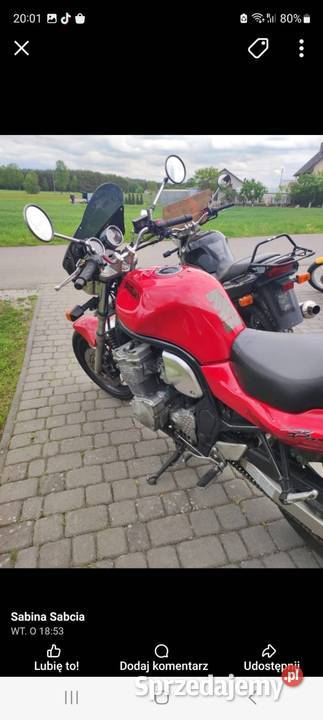 Suzuki Bandit Rok produkcji 1999 opolskie Biestrzynnik sprzedam