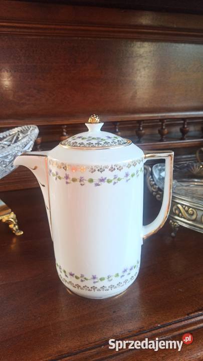Dzbanek do czekolady Fiołki Rosenthal Syg Thomas Gdańsk