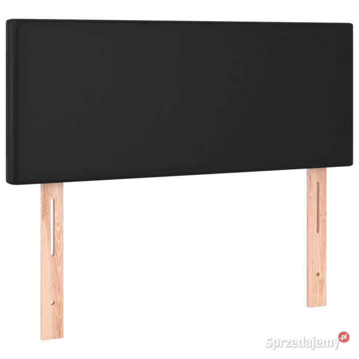 Zagłówek do łóżka z LED czarny 80x5x7888 Dom i Ogród Warszawa