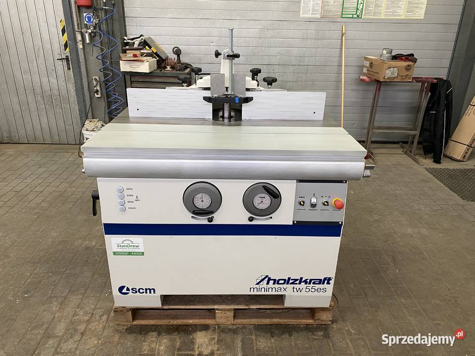 Frezarka dolnowrzecionowa SCM TW 55 es Mojusz