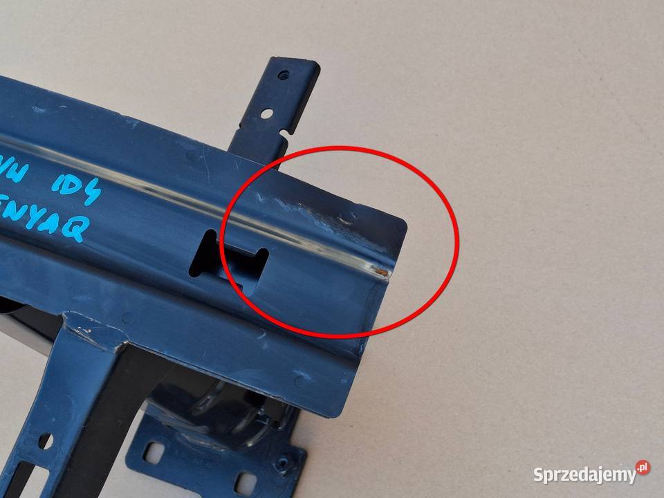 VW ID4 ID4 ENYAQ BELKA ZDERZAKA PRZÓD PRZEDNIA Bieleń