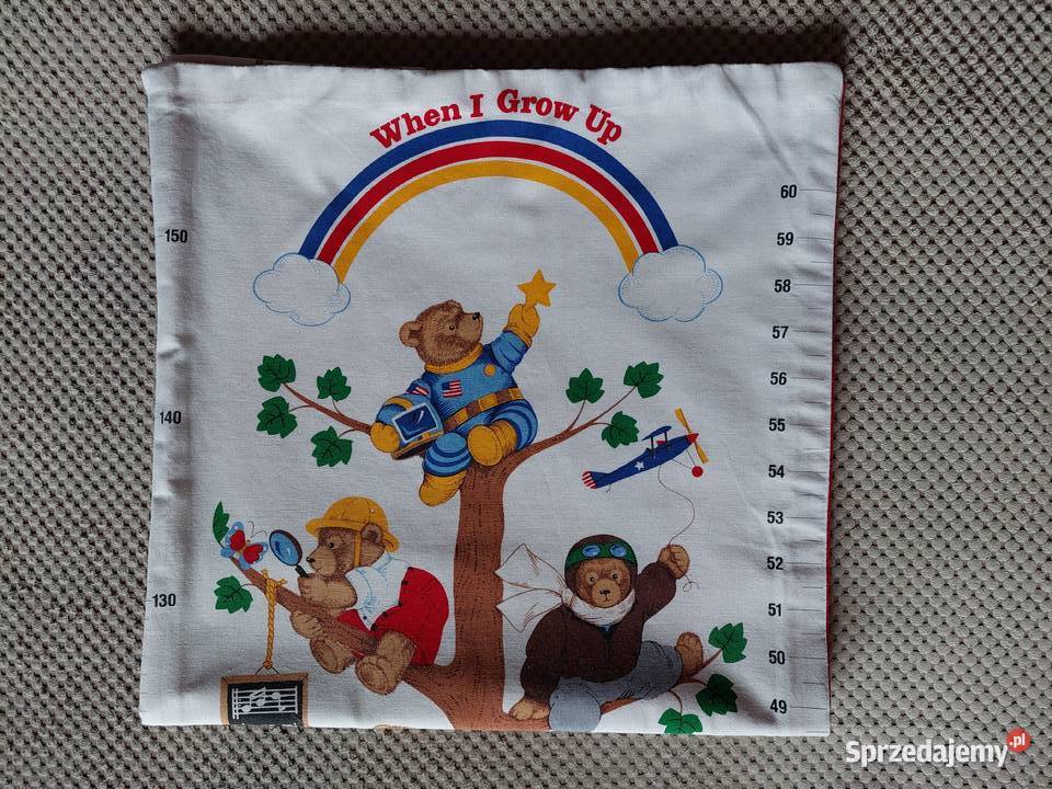 miarka wzrostu na płótnie Kraków