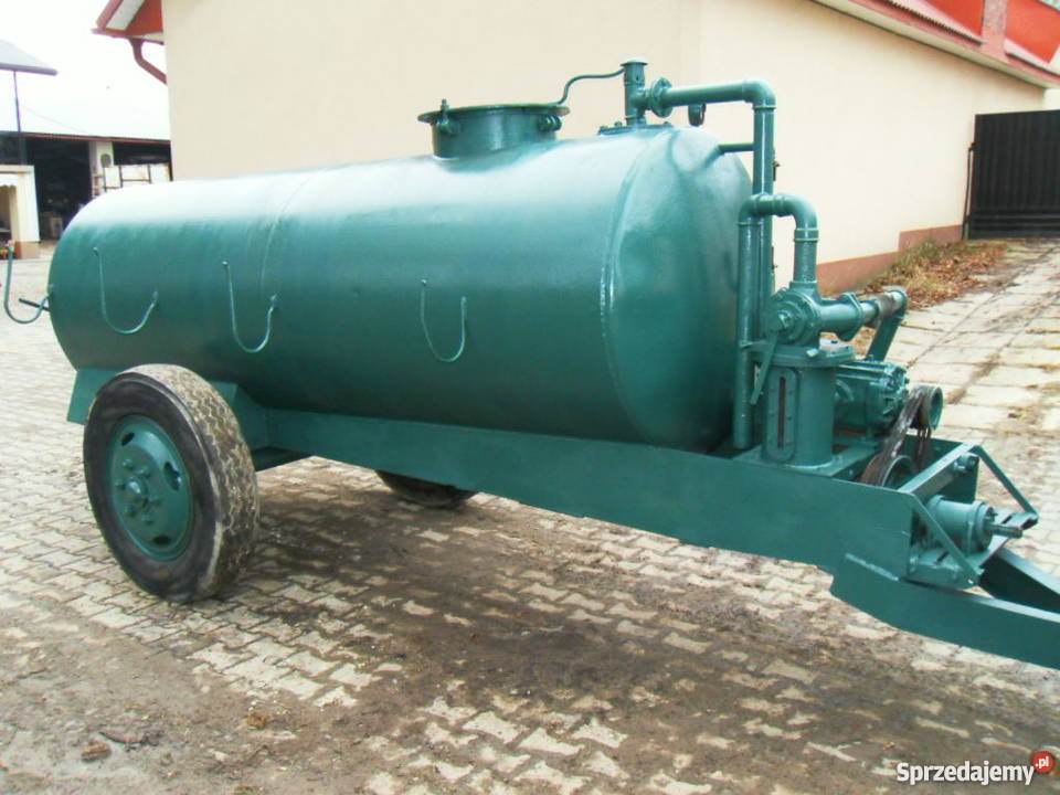 BECZKOWÓZ 4000 l beczka asenizacyjna szambiarka Ułanowice