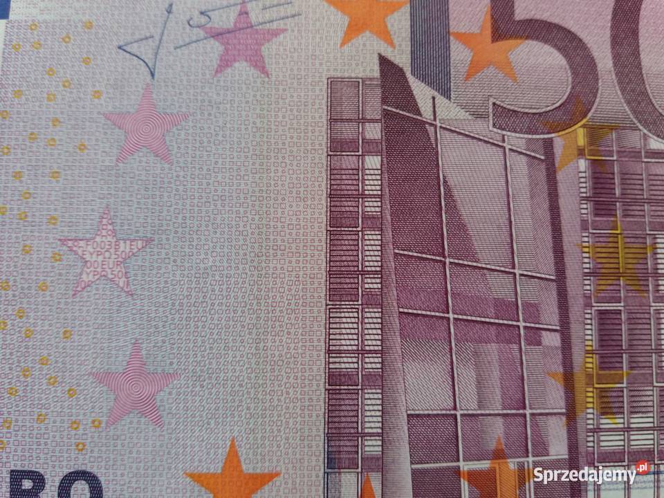 Banknot 500 EURO stan AU I Zawiercie