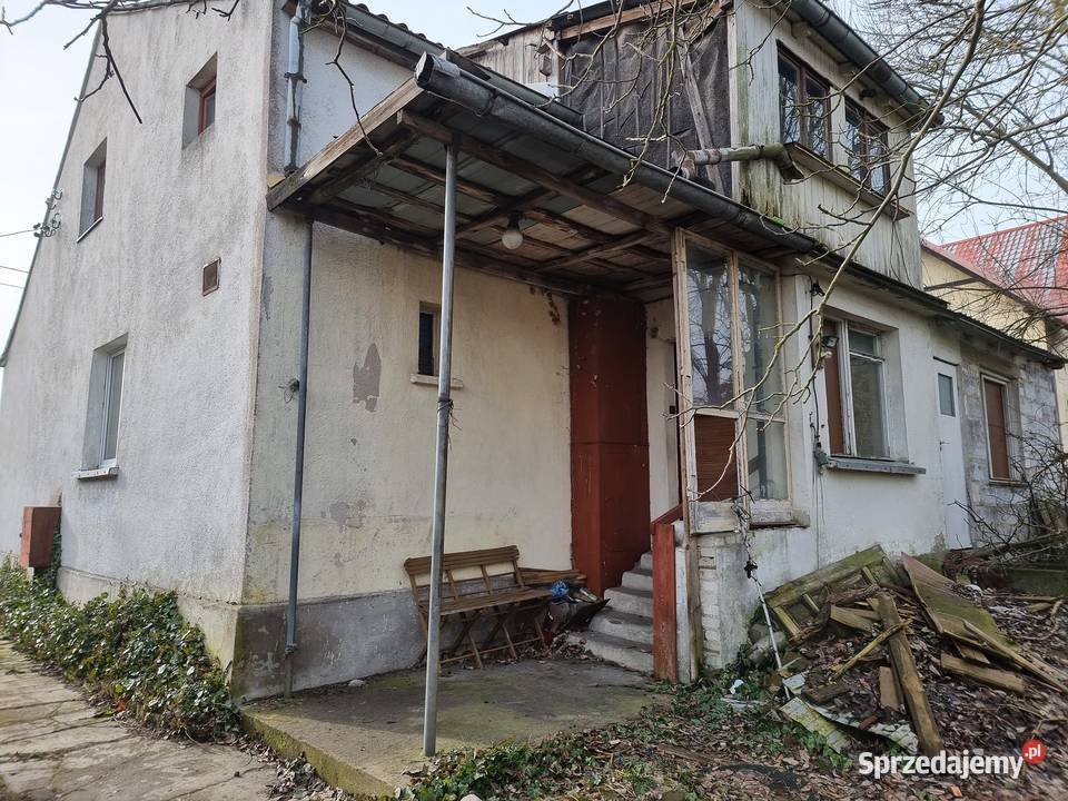 Dom do remontu 180m2 duża działka 1415m2 mieszkalny Starogard Gdański sprzedam