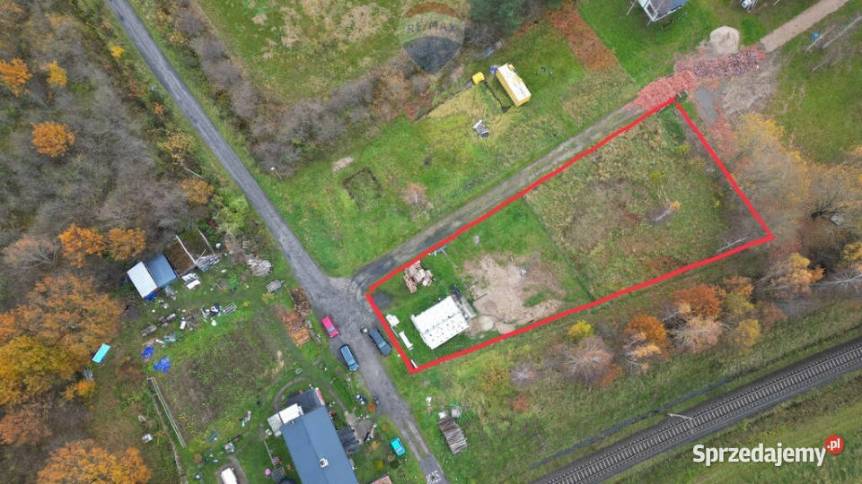 Działka z WZ Ustka Charnowo budowlana