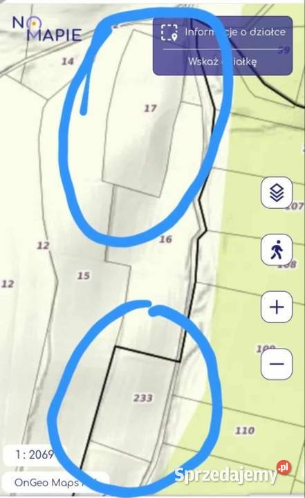 Pola rolne Cisowa sprzedam