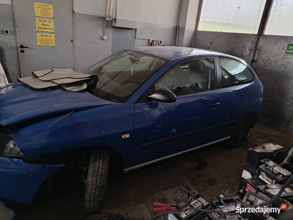 Seat Ibiza 12 47 kW 2005 r dawca części wielkopolskie Szklarka Myślniewska